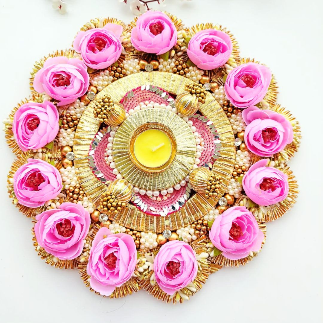 Peony Rangoli