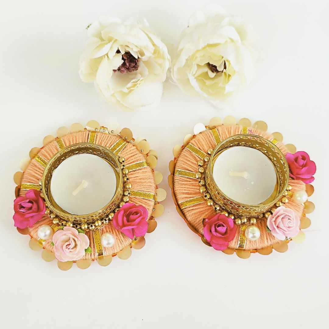 Gota Lace T lights Pair