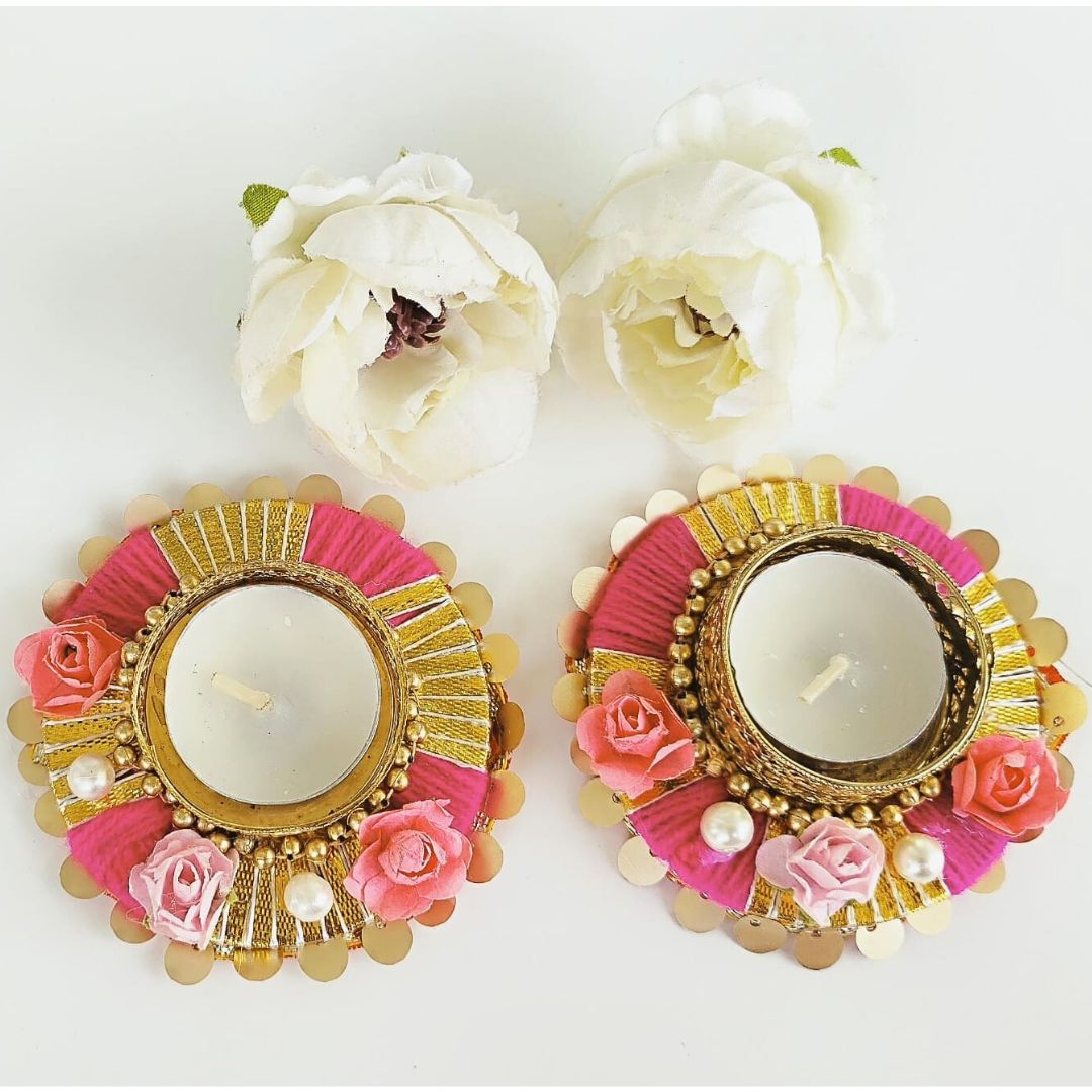 Gota Lace T lights Pair