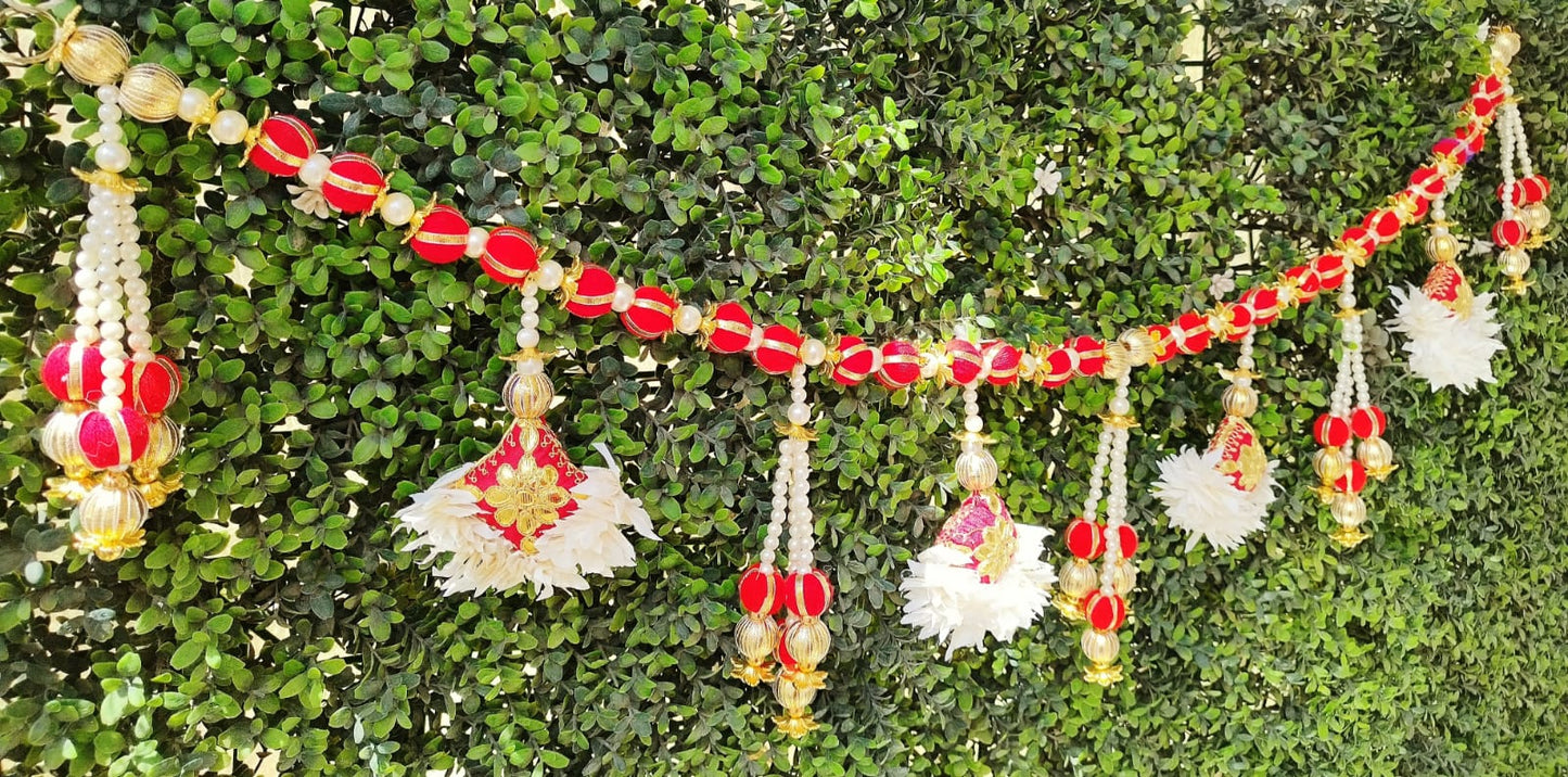 Red Beads Toran