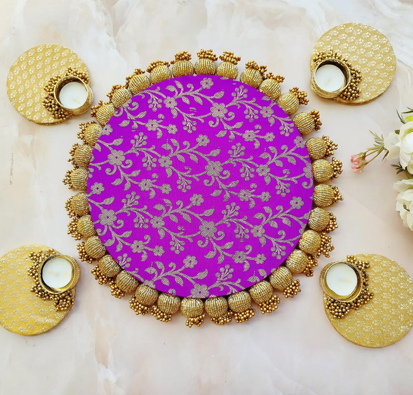 Reversible Platter with Tlights