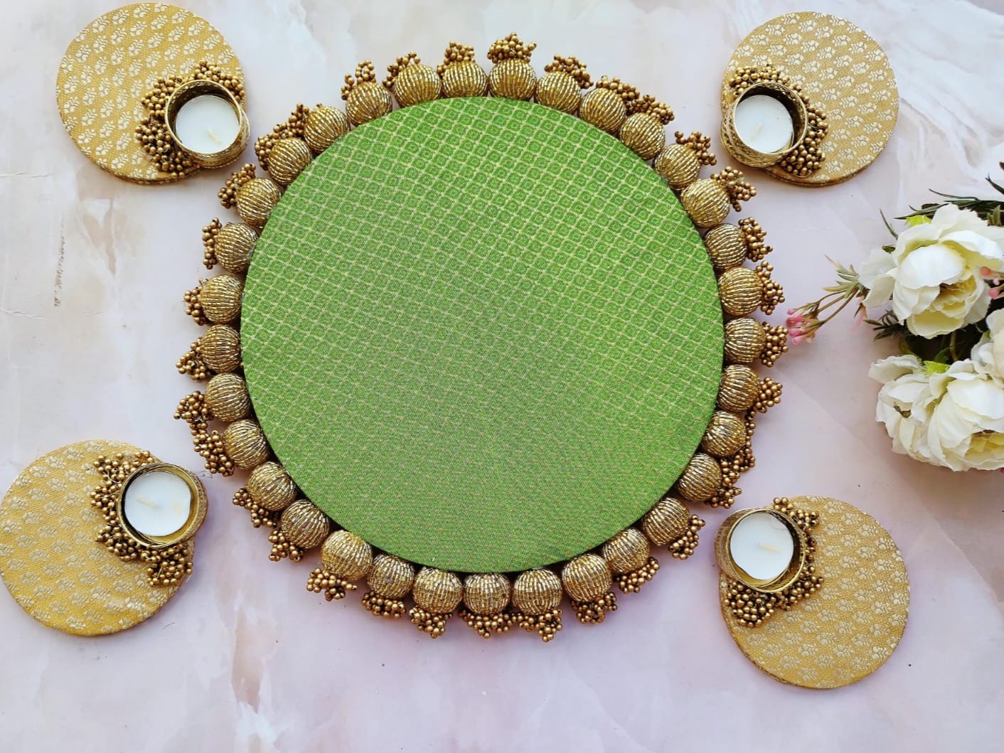 Reversible Platter with Tlights