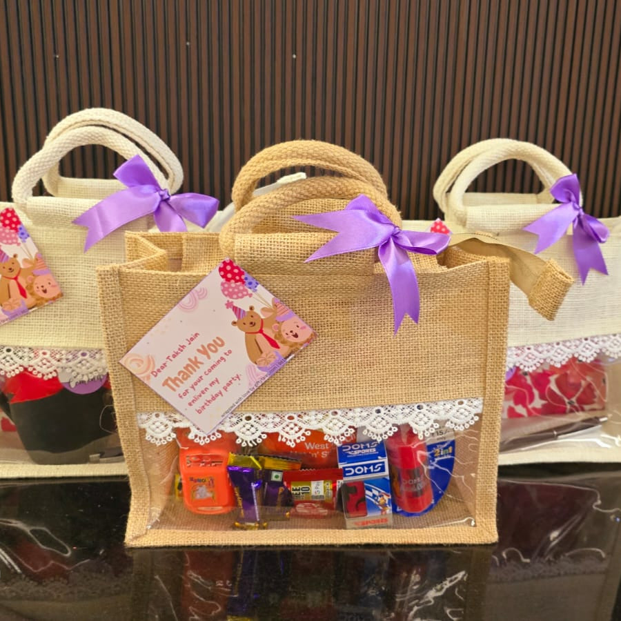Jute Bag Hamper