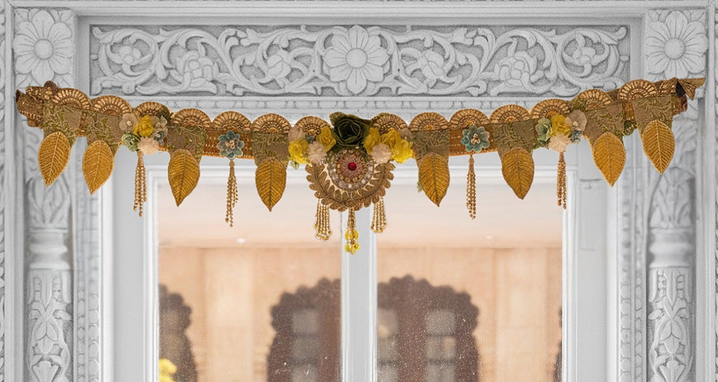 Golden Leaves Toran