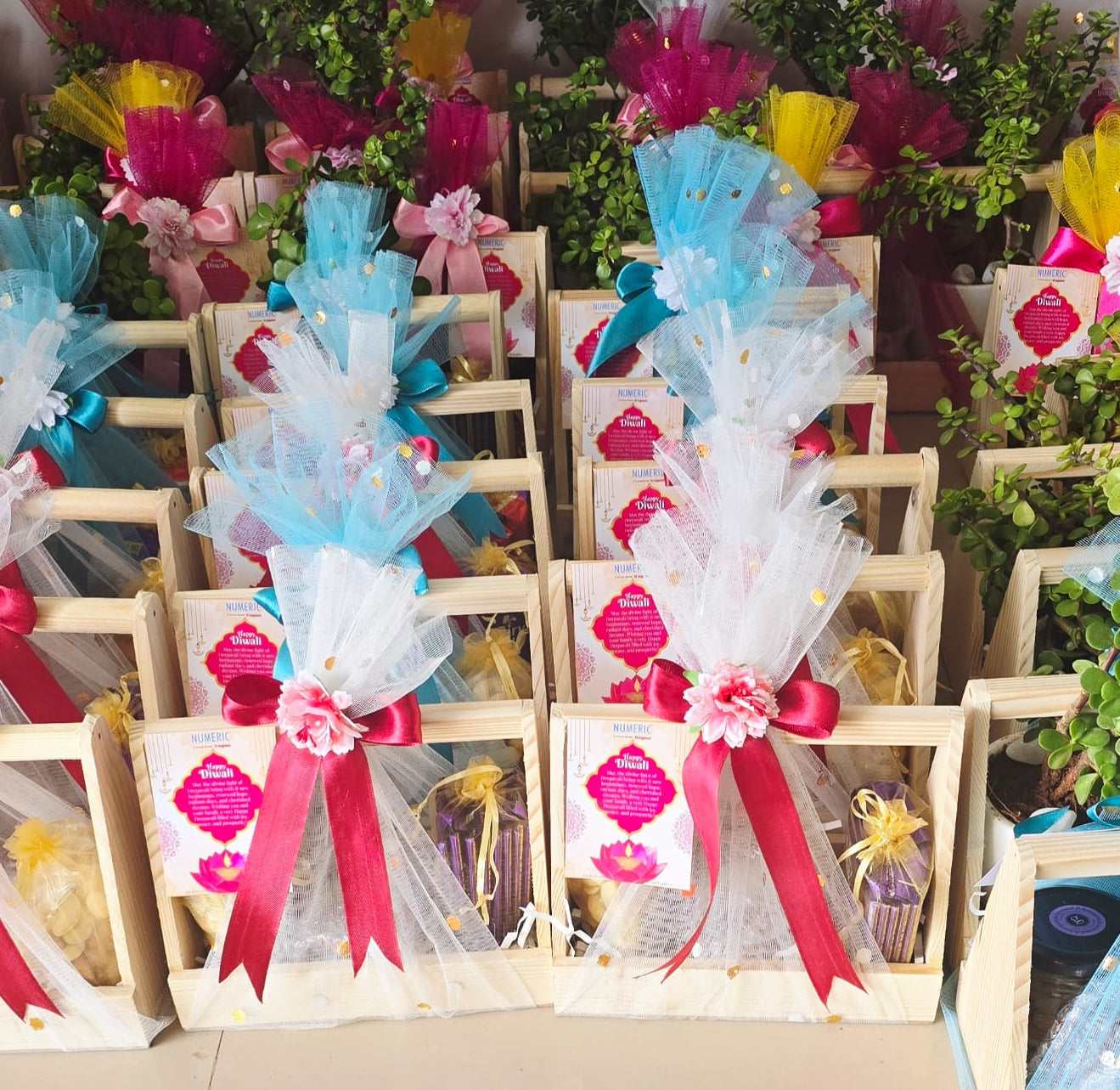 Numeric Diwali Baskets
