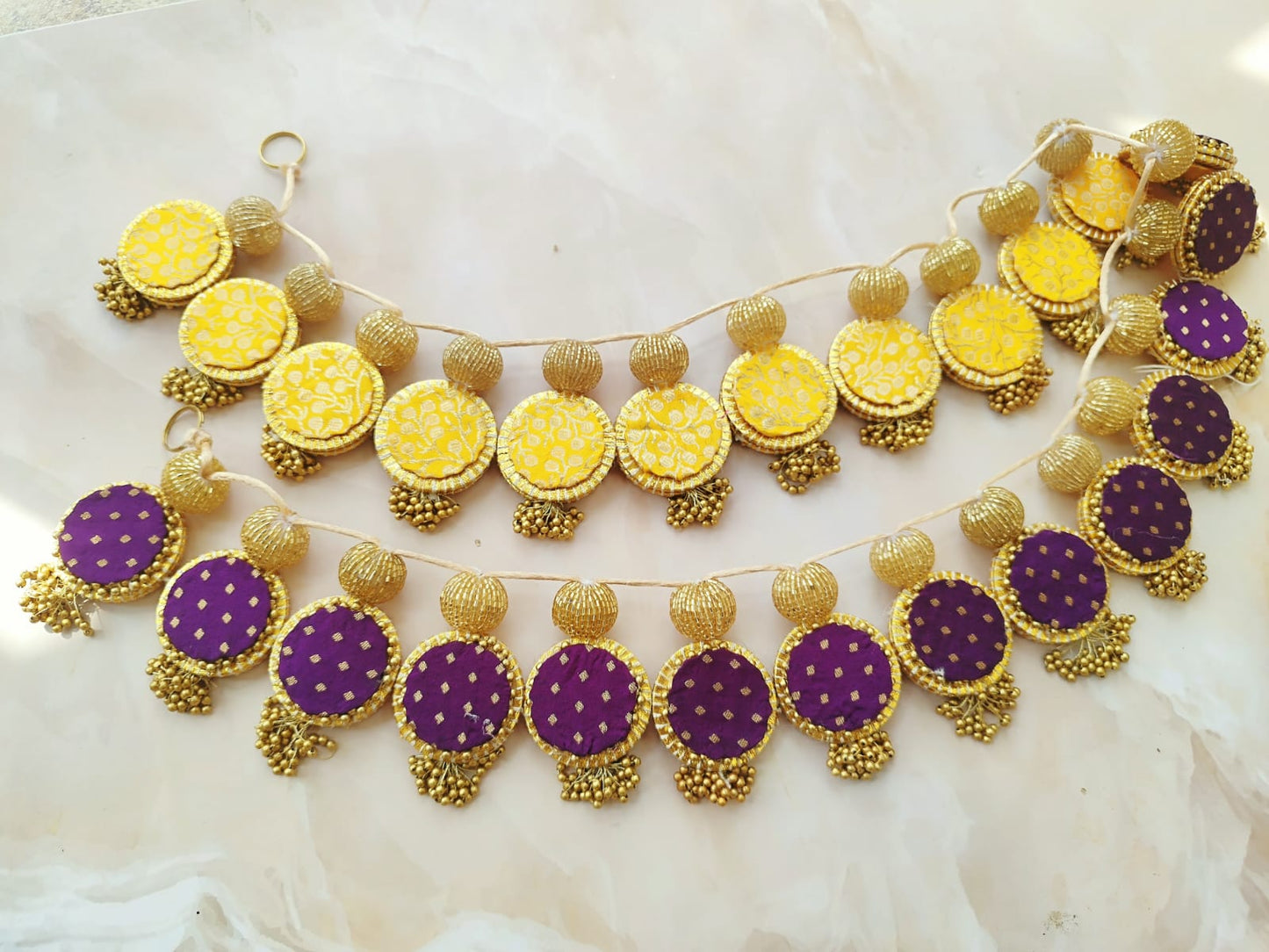 Reversible Toran with Side Hangings
