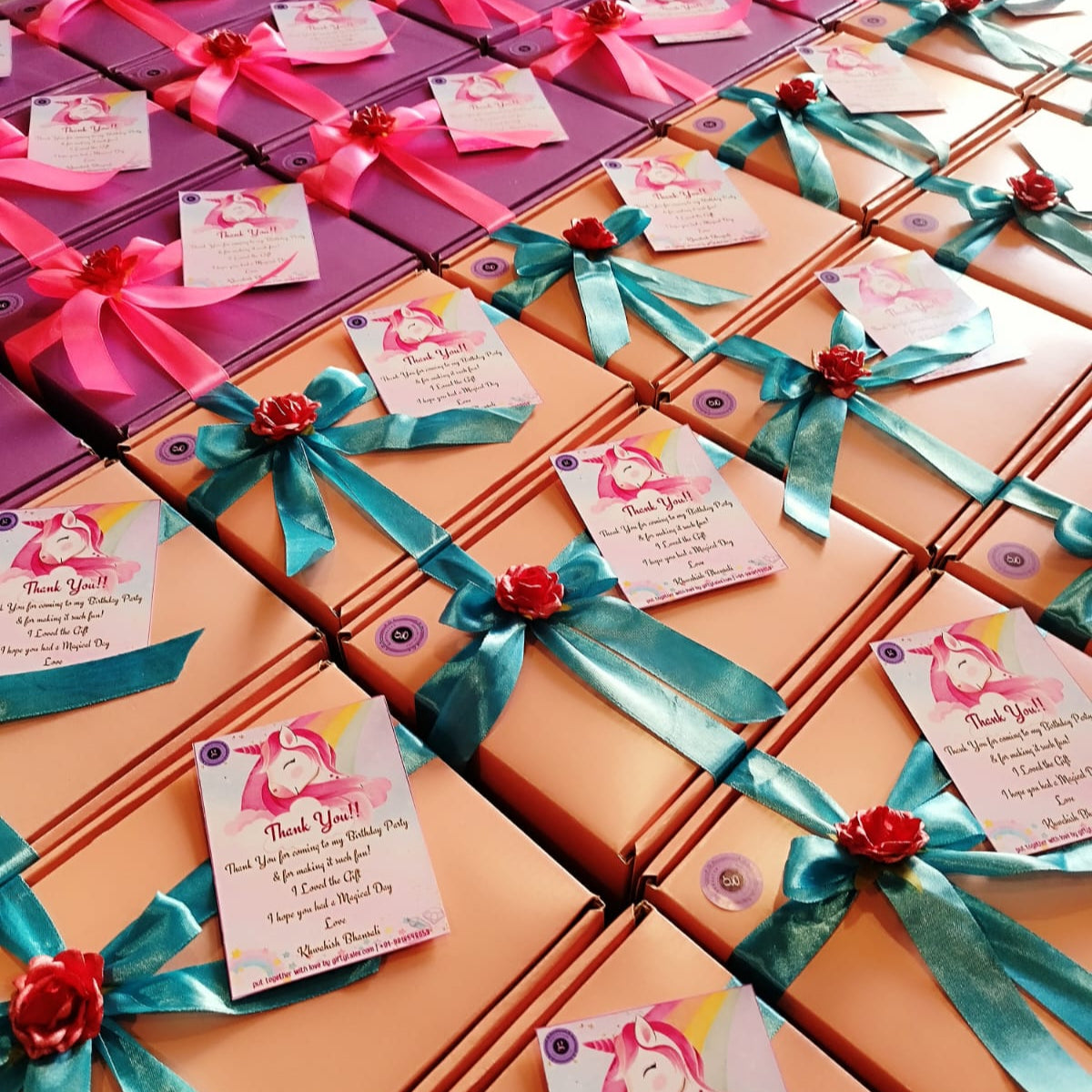 1st Birthday Gift Hamper Baby Girl Return Gifts Unicorn Hamper