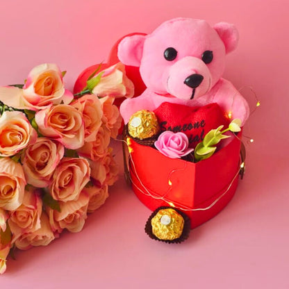 Teddy Heart Box