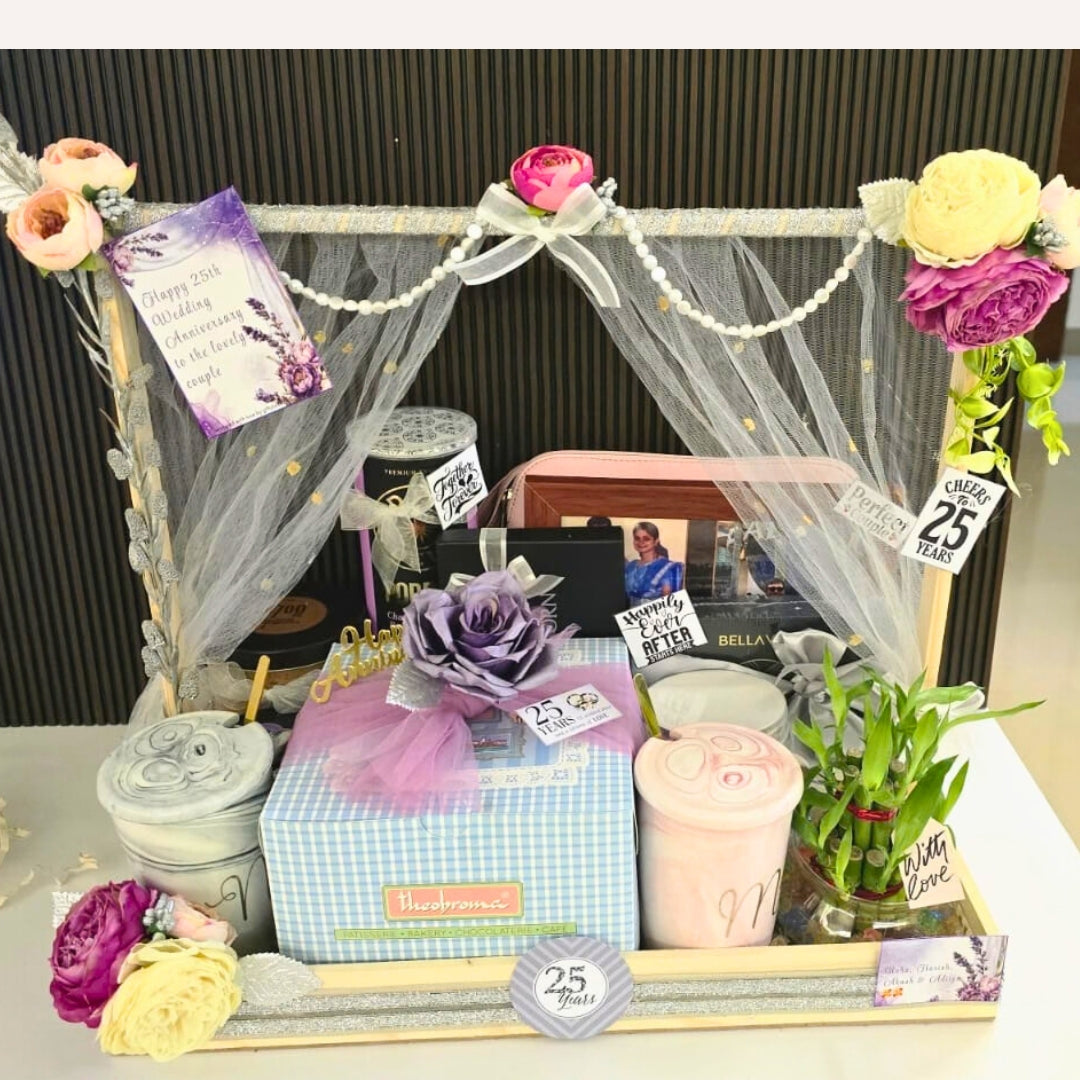 25th Wedding Anniversary Hamper(On Order)