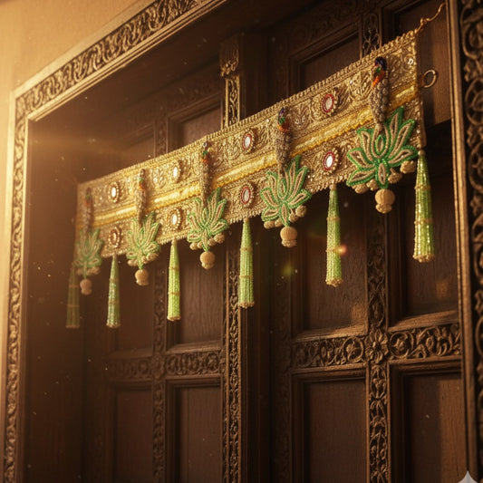 Green Lotus Toran