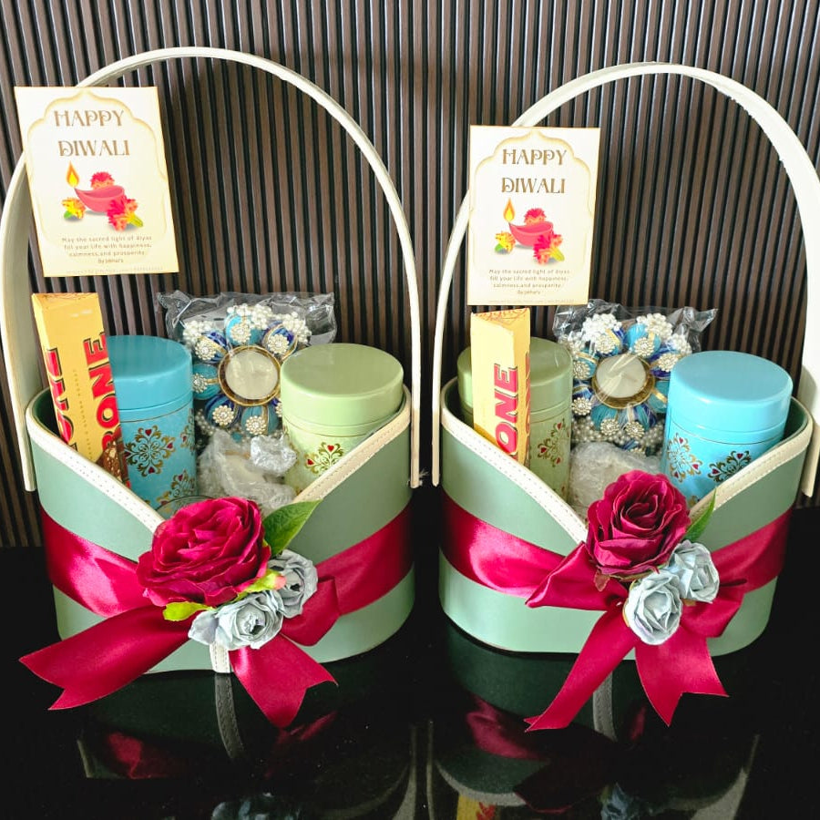 Elegant Festive Basket