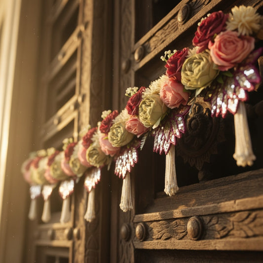 Rose & Mirror Toran