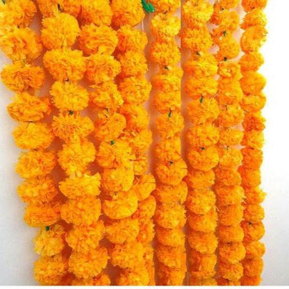 Pack of 5 Marigold Hangings